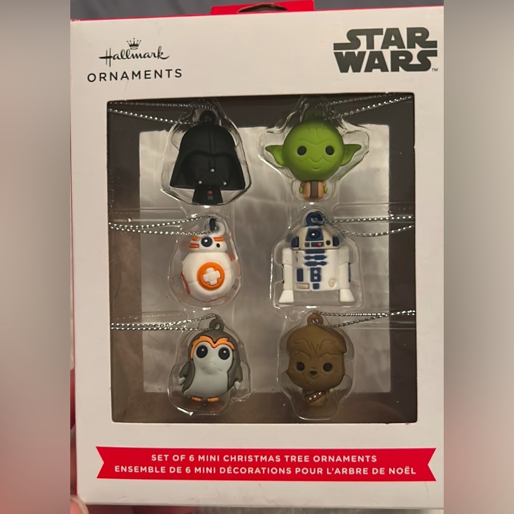 Hallmark Mini Christmas Ornaments Star Wars - Set of 6
